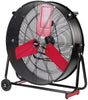 Hyper Tough New 30 inch High Velocity Tilted Drum Fan Red & Black