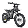 Arkveld Electric Bike for Adults, Peak-3000W, Max 40MPH and 80Miles Electric Motorcycle,25" Fat Tire Dirt Bike, APEX1 7-Speed E-Bike，White